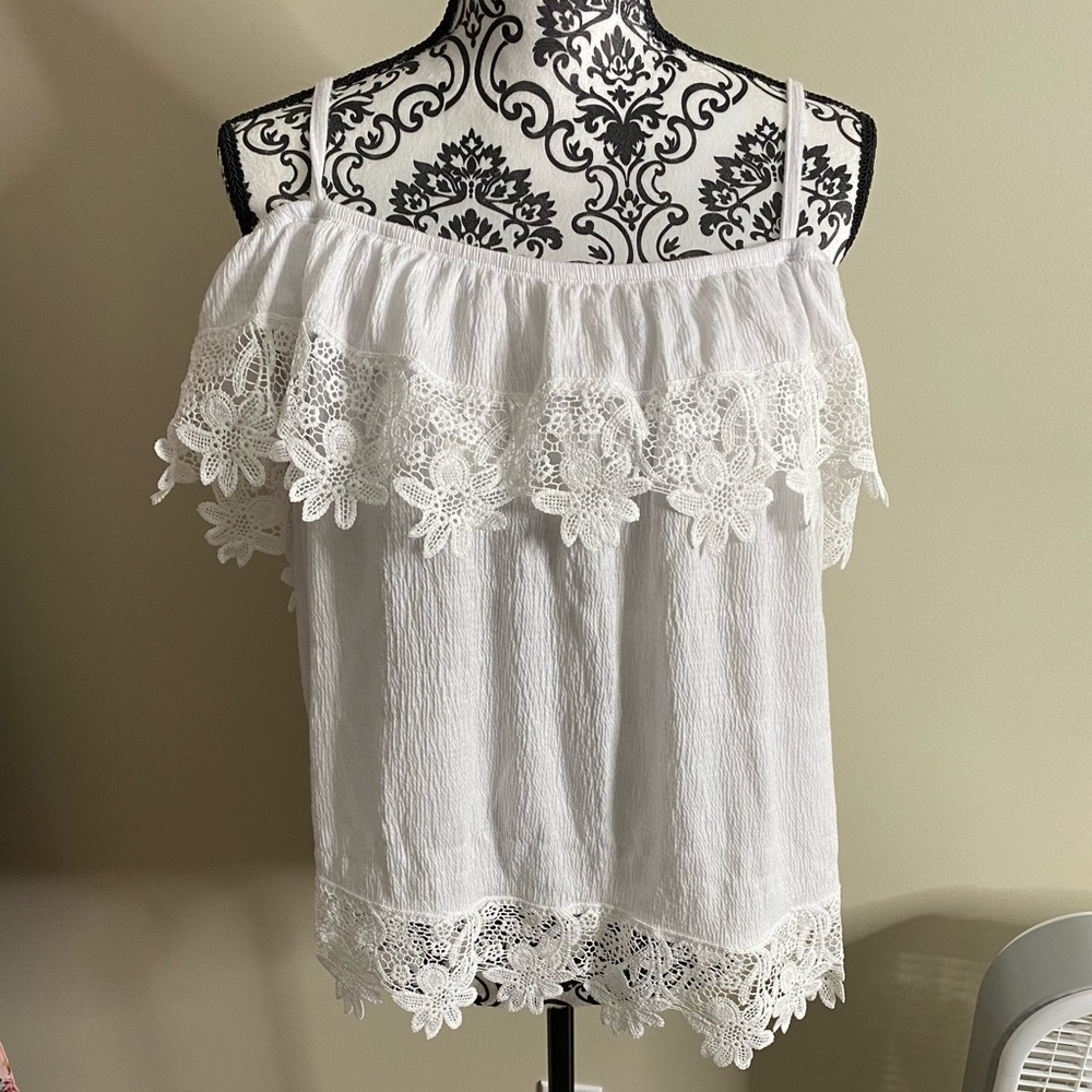 Cold shoulder blouse
